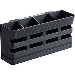 ☆KING JIM キングジム 折りたたみ傘のカサ立て 4本 ダークグレー KJ-6034-DB