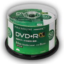 HIDISC f[^p DVD+R DL Ж2w 8.5GB 50 8{Ή CNWFbgv^Ή HDVD+R85HP50