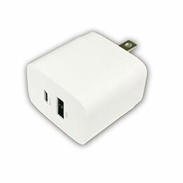 HIDISC USB PDEQCΉ Type-C+USB-A 20W AC[d A_v^[ ML-PDUS2P20WH