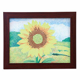 ☆ARTEC 砂絵セットハガキ倍判サイズ 木目調フレームセット ATC13730