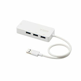 ☆エレコム USB-A 1Gbps有線LANアダプター(USBハブ付き)(白) EDC-GUA3H2-W ☆エレコム USB-A 1Gbps有線LANアダプター(USBハブ付き)(白) EDC-GUA3H2-W