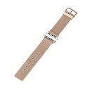 ☆エレコム Apple Watch用MINIOハイブリッドレザーバンド (41/40/38mm) AW-41BDMNOTG(2)