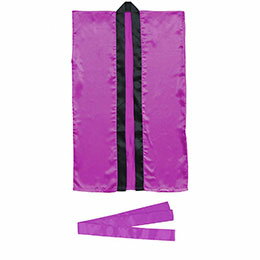 ☆【10個セット】 ARTEC サテンロングハッピ紫L(ハチマキ付) ATC1155X10 ☆【10個セット】 ARTEC サテンロングハッピ紫L(ハチマキ付) ATC1155X10