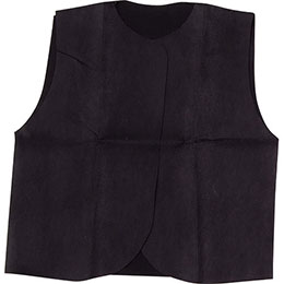☆【20個セット】 ARTEC 衣装ベース S ベスト 黒 ATC2146X20