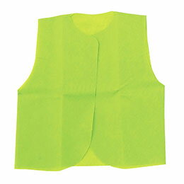 ☆【20個セット】 ARTEC 衣装ベース C ベスト 黄緑 ATC4266X20