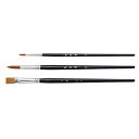 ☆ARTEC 高級木軸デザイン筆 3本組 ATC10753
