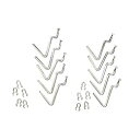 ☆ARTEC 有孔パネル専用フックL字型(10個組) ATC42293