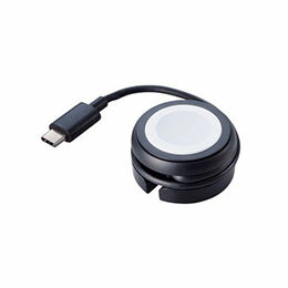 ☆エレコム Apple Watch磁気充電ケーブル(高速充電巻き取りタイプ) MPA-AWMCQBK