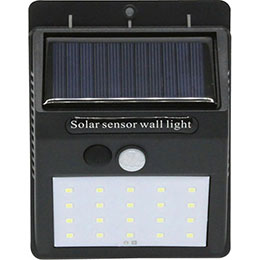 ☆STAR★LIGHT LEDソーラーセンサー ウォールライト C5154044