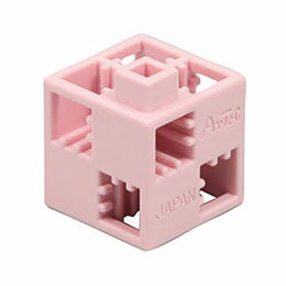 ☆【24P×10セット】 ARTEC Artecブロック 基本四角 薄ピンク ATC77737X10