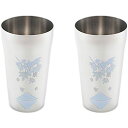 ☆よこやま 燕熟の技 感温ステンレスタンブラー420ml 2P 紅葉に富士 EJK-900(3)