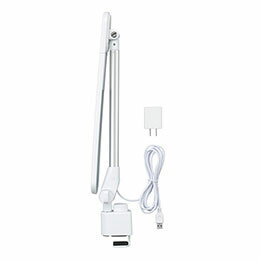 ☆YAZAWA 調光調色伸縮LEDアームライト CCL08C01WH