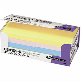 3M Post-it |XgCbg GRmpbNSm[g pXeJ[4F 3M-6541SS-K