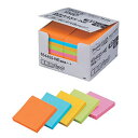 ☆3M Post-it ポストイット 強粘着ノート 業務用パック 5色混色 3M-6544SS-NE