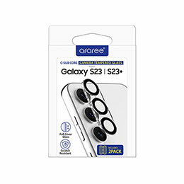 ☆araree アラリー Galaxy S23 カメラ専用強化ガラスフィルム C-SUB CORE (2枚入り) AR25103S23