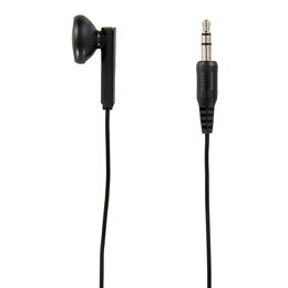 STAX - ☆【10個セット】 YAZAWA インナーイヤー型片耳イヤホン3Mステレオプラグ ブラック TMS1073BKX10