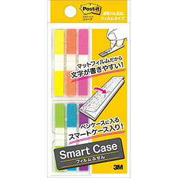 筆記, 紙製品 - ☆【10個セット】 3M Post-it ポストイット ジョーブ 透明スリム見出し スマートケース 3M-680MSH-SC1X10