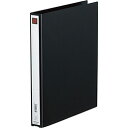 ☆【10個セット】 KING JIM キングジム リングファイル エコノミーA4S 黒 KJ-612-BKX10