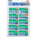 ホッチキス針ホッチキス針●1連接着本数:50本 ●1箱入数:1,000本 ●適合機種:HDー10FL3K・10NLK・10NLCK・10X/AL・10TLK・10DFL・10XS・10NX・10NXK・10D・10DK・10/SB・10V・10DB・10GK・HPー10