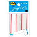 ☆【20個セット】 3M Post-it ポストイット ジョーブ インデックス レッド 3M-6821X20(3)