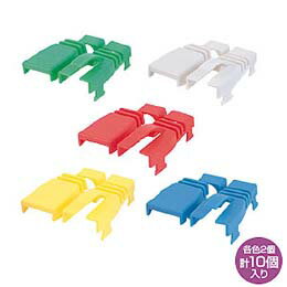 ☆【5色×5セット】 サンワサプライ モジュラーカバー(後付け可能) ADT-MC3KX5