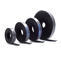 ☆VENTION ケーブルタイ 面ファスナータイプ 5m Black KA-9217