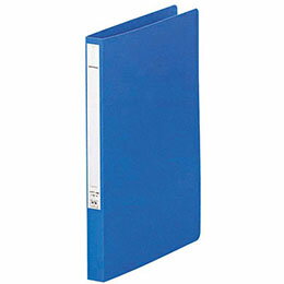 ☆LIHIT LAB. パンチレスファイル(HEAVY DUTY) A4S 藍 F-367-9-NV