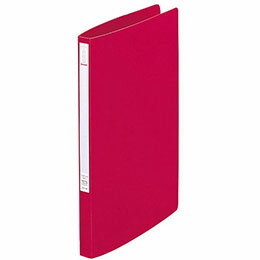 ☆LIHIT LAB. Avanti スーパーパンチレスファイル A4S 3赤 F-347U-3-RD