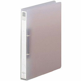 ☆LIHIT LAB. Avanti リングファイル A4S 2穴 乳白 F-877U-1-MW