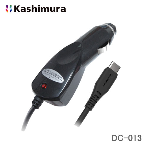 カシムラ DC充電器 PD-9V2A Type-C BK DC-013