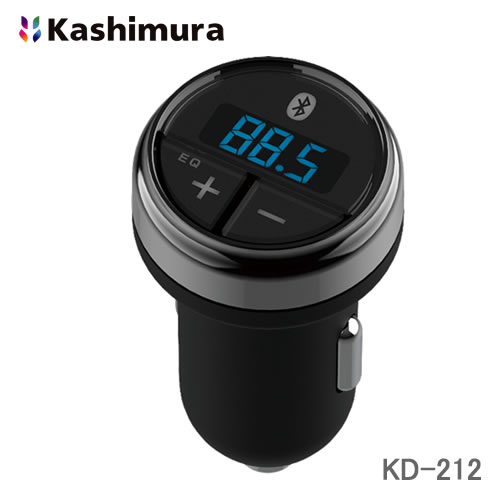 カシムラ Bluetooth FMトランスミッター フルバンド KD-212