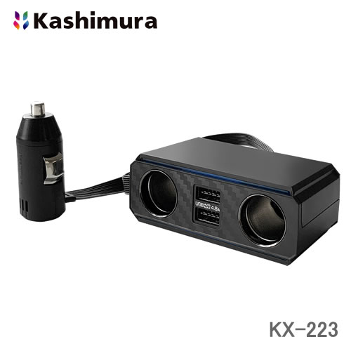  եåȥ2Ϣѥ졼ȥå 2С֥USBưȽ 4.8A KX-223