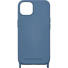 ��PHONECKLACE �ե���ͥå��쥹 ���ȥ�åץۡ����դ����ꥳ�󥱡��� for iPhone 15 Plus���ƥ�����֥롼 PN25601i15PL