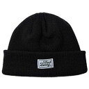 MACK BARRY }No[ yBEANIE(r[j[)z CLASSIC LABEL SHORT BEANIE ubN MCBRY70443