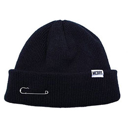 ☆MACK BARRY マクバリー 【BEANIE(ビーニー)】 MCBRY SHORT BEANIE ブラック MCBRY72157