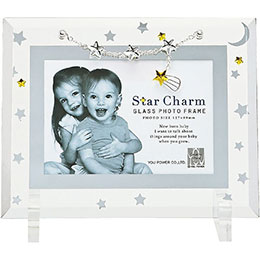 ☆スターチャームガラスフォトフレーム1W C5030030