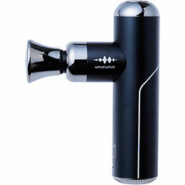 ☆セブンウェイブ WAVEWAVE FASCIAL RELEASE GUN LITTLE 筋膜リリース ボディケアガン ブラック wavewave2301-gl-bk