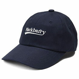 ☆MACK BARRY マクバリー 【CAP(キャップ)】 Signature logo BALL CAP ネイビー MCBRY72560 ☆MACK BARRY マクバリー 【CAP(キャップ)】 Signature logo BALL CAP ネイビー MCBRY72560