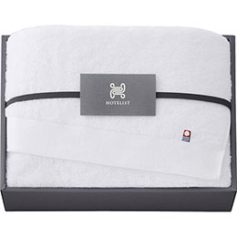 ☆今治 HOTELIST バスタオル ホワイト C5060058