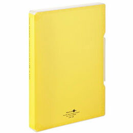 ☆【5個セット】 LIHIT LAB. AQUA DROPs ファイルケース A4 黄 A-5029-5-YEX5