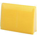 ☆【5個セット】 LIHIT LAB. AQUA DROPs エクスパンディングファイル A4 黄 A-5050-5-YEX5