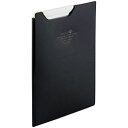 ☆【5個セット】 LIHIT LAB. AQUA DROPs クリップファイル A5 黒 不透明 F-5065-24-BKX5