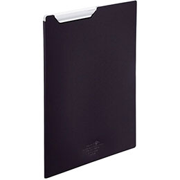☆【5個セット】 LIHIT LAB. クリップファイル A4 黒 F-5067-24-BKX5