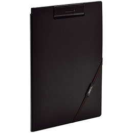 ☆【5個セット】 LIHIT LAB. SMART FIT クリップファイル ブラック F-7560-24-BKX5