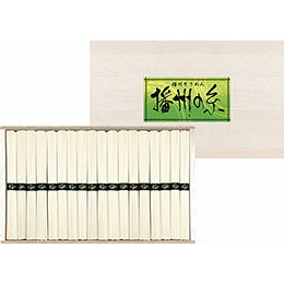 播州そうめん(木箱入)素麺の本場播州でつくられた、絹糸のようになめらかな素麺です。メーカー品番 : FL-30 セット内容 : そうめん(50g)×18束 賞味期限 : 2年 アレルゲン : 小麦 箱サイズ : 20.6×34.1×3.4cm 箱入重量 : 1.2kg
