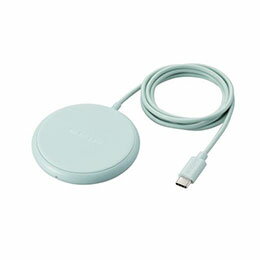 ☆【3個セット】 エレコム ケーブル一体型 Qi規格対応ワイヤレス充電器 5W・卓上・1m W-QA25GNX3