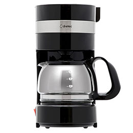 ☆dretec ドリテック コーヒーメーカー リリカフェ ブラック CM-101BK