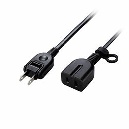 ☆【5個セット】 エレコム シャッター付き電源延長コード T-X01-2130BKX5