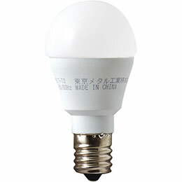 ☆【5個セット】 東京メタル工業 LED電球 ミニクリプトン型 電球色 60W相当 口金E17 LDA7LK60WE17-T2X5