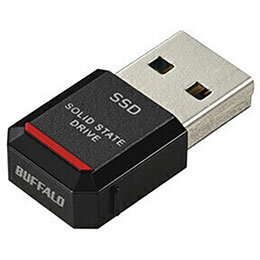 ☆BUFFALO バッファロー 外付けSSD 極小サイズ 500GB SSD-PST500U3-BA